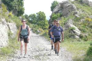 Xtrallusion photo library of independent, self-guided walking and sightseeing holidays in Italy. Pictures, images, photos and photographs taken along the way of this 1-day walking itinerary, to give you a visual impression of the day's walk.